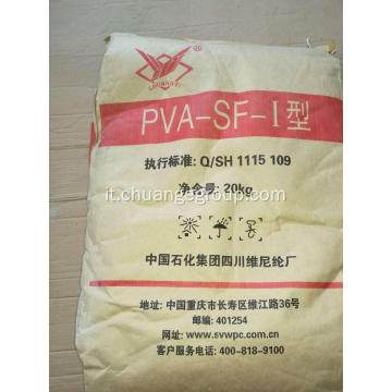 Uso di alcool polivinilico per adesivo per raccoglitori di carta in fibra
